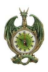 NemesisNow Giftware Figurines Collectables - Emerald Chronology  dragon clock
