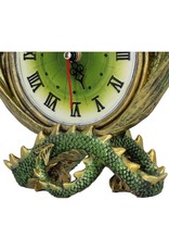 NemesisNow Giftware Figurines Collectables - Emerald Chronology  dragon clock