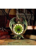 NemesisNow Giftware Figurines Collectables - Emerald Chronology  dragon clock