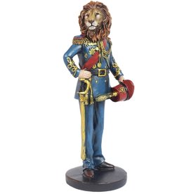 Trukado Lion General figurine, hand painted - 16cm