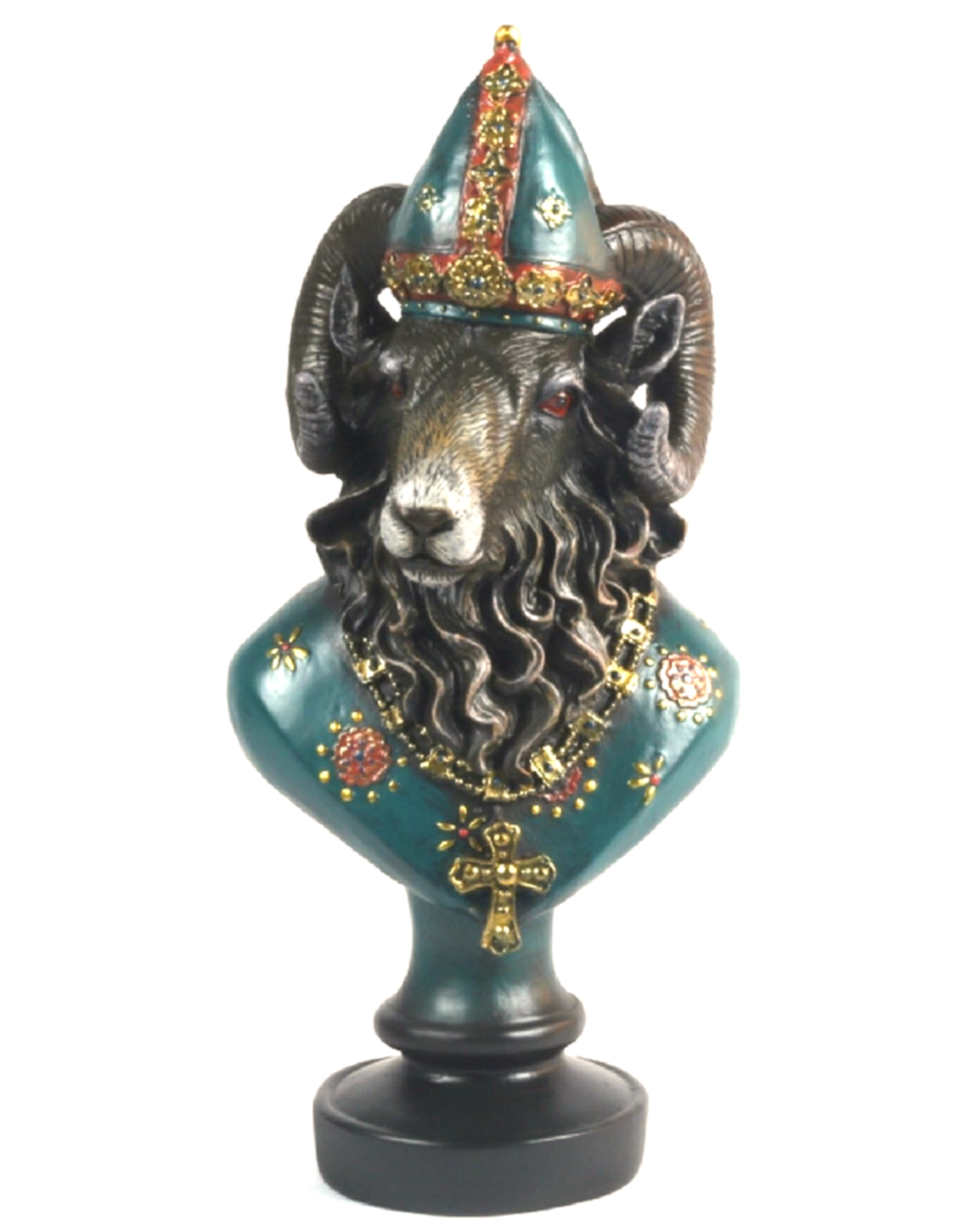 Trukado Giftware, beelden, collectables - Ram Soldaat buste, handbeschilderd - 34cm