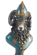 Trukado Giftware, beelden, collectables - Ram Soldaat buste, handbeschilderd - 34cm