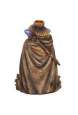 Trukado Giftware Figurines Collectables - Wizard Backflow Incense Burner with light