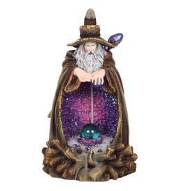 Trukado Wizard Backflow Incense Burner with light