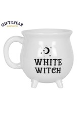 Something Different Drinkware - White Witch Cauldron Mug - Gift of the Year!