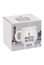 Something Different Drinkware - Witte Heks Ketel Mok - Geschenk van het Jaar!