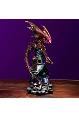 Trukado Giftware Figurines Collectables - Dark Legends Forest Spirit Dragon LED