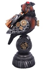 NemesisNow Giftware Beelden Collectables  - Steampunk Raaf Rivet Raven beeld 24cm