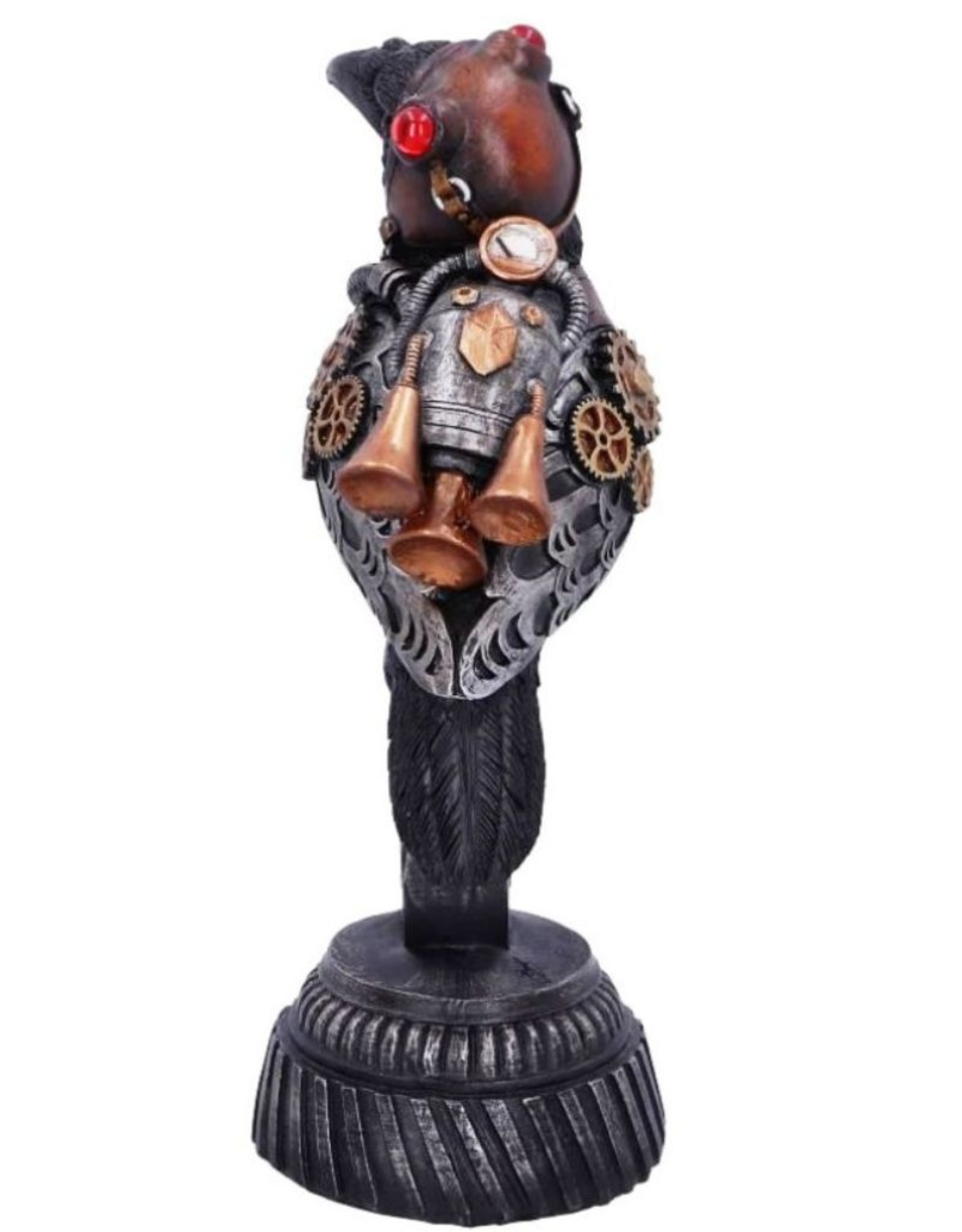 NemesisNow Giftware Figurines Collectables - Steampunk Rivet Raven figurine  24cm