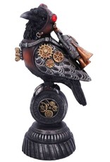 NemesisNow Giftware Beelden Collectables  - Steampunk Raaf Rivet Raven beeld 24cm