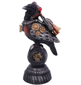 NemesisNow Steampunk Rivet Raven figurine  24cm