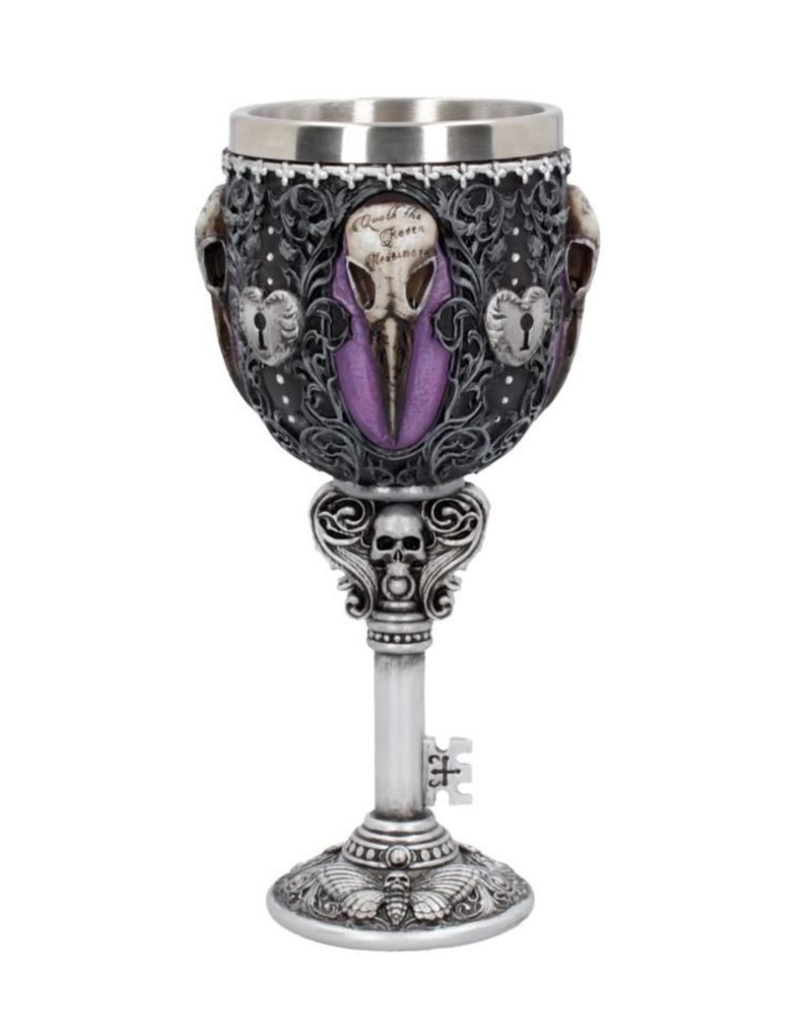 NemesisNow Giftware & Lifestyle - Edgar's Raven Goblet Nemesis Now 18cm