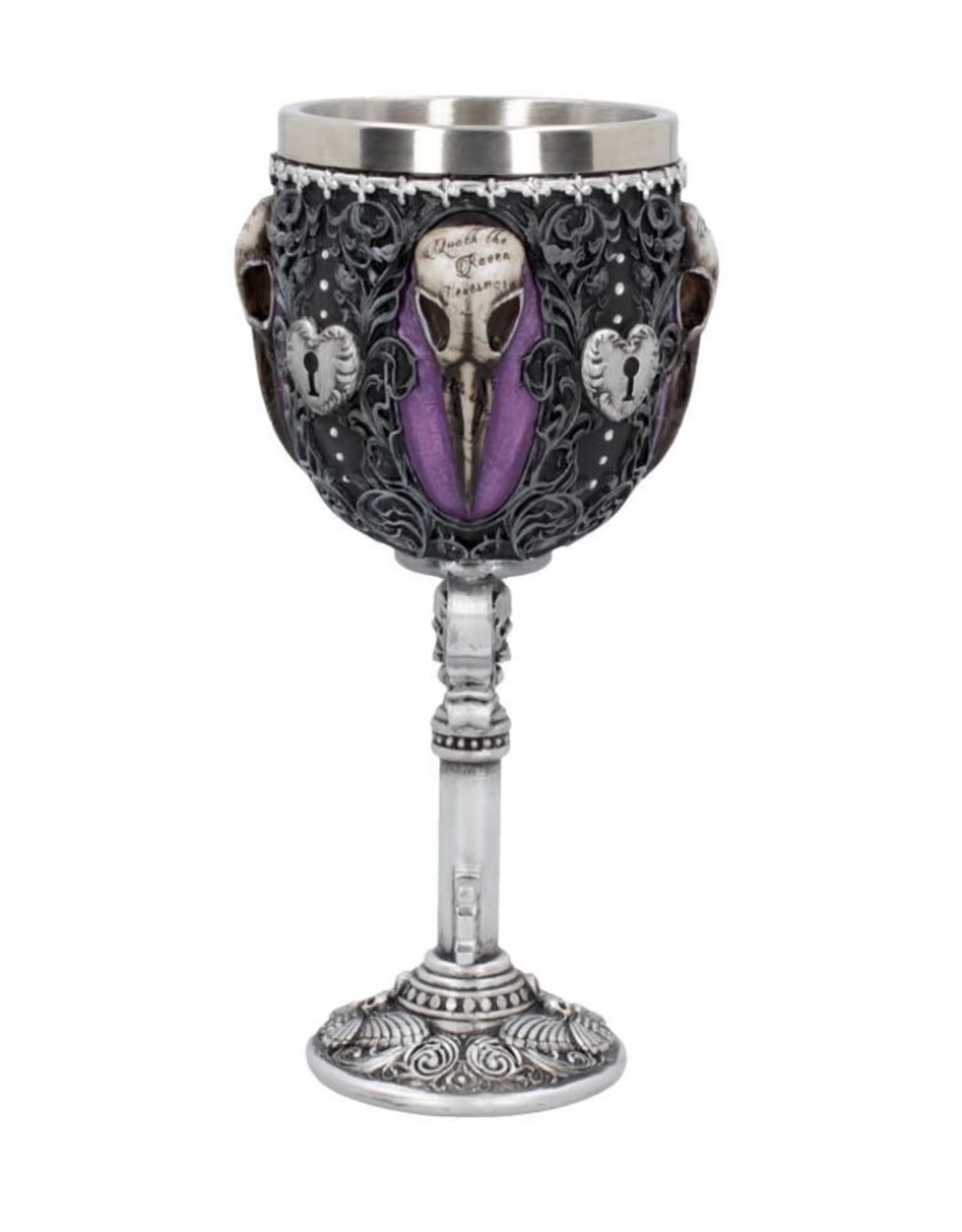 NemesisNow Giftware & Lifestyle - Edgar's Raven Goblet Nemesis Now 18cm