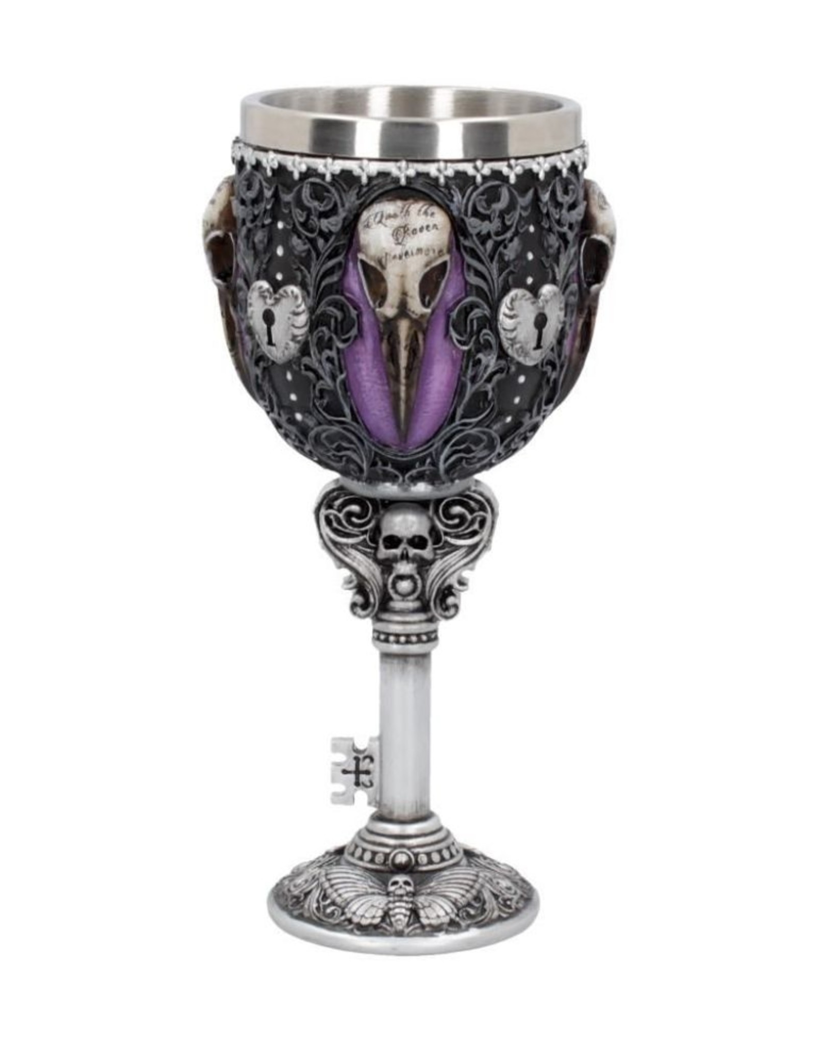 NemesisNow Giftware & Lifestyle - Edgar's Raven Goblet Nemesis Now 18cm