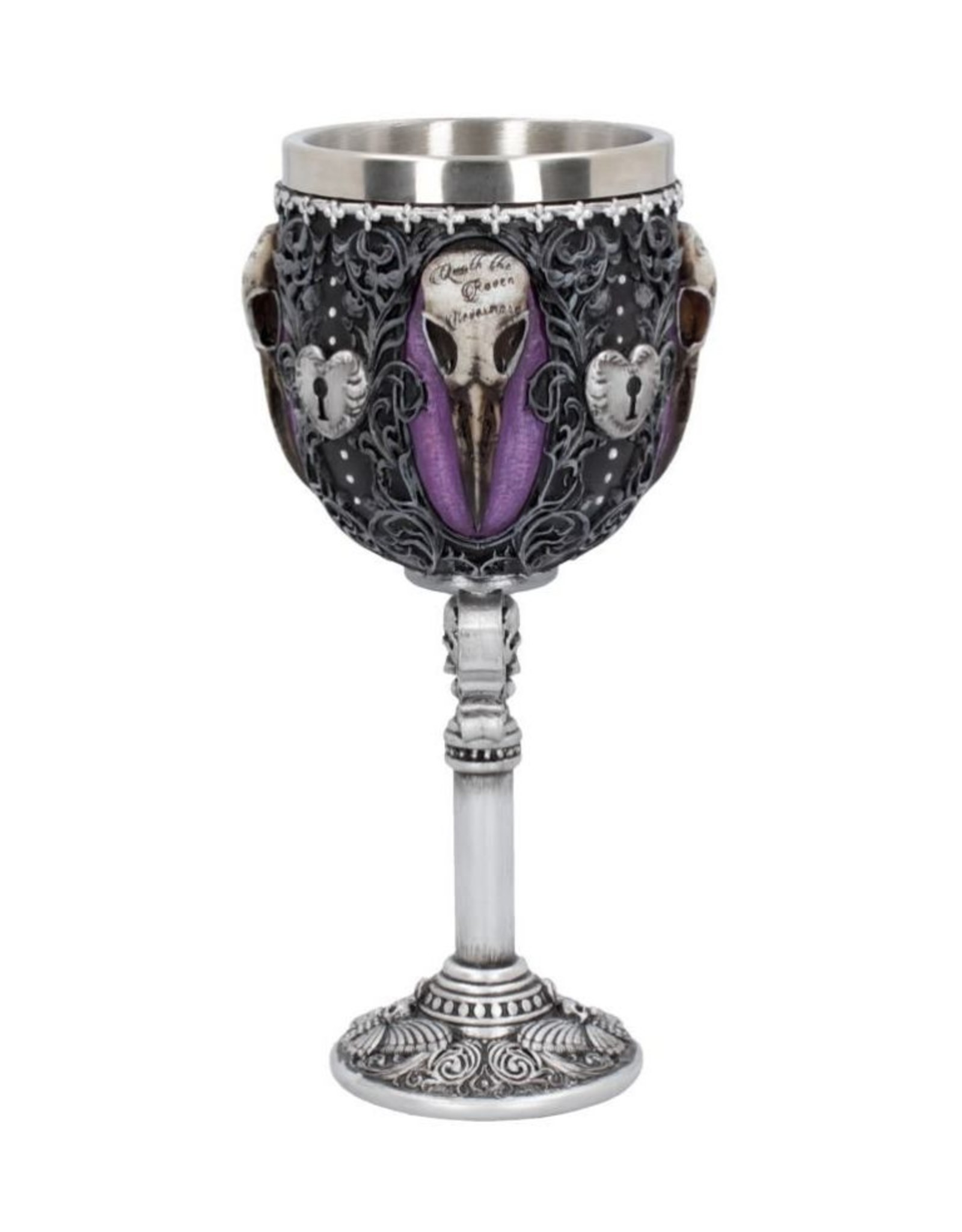 NemesisNow Giftware & Lifestyle - Edgar's Raven Goblet Nemesis Now 18cm