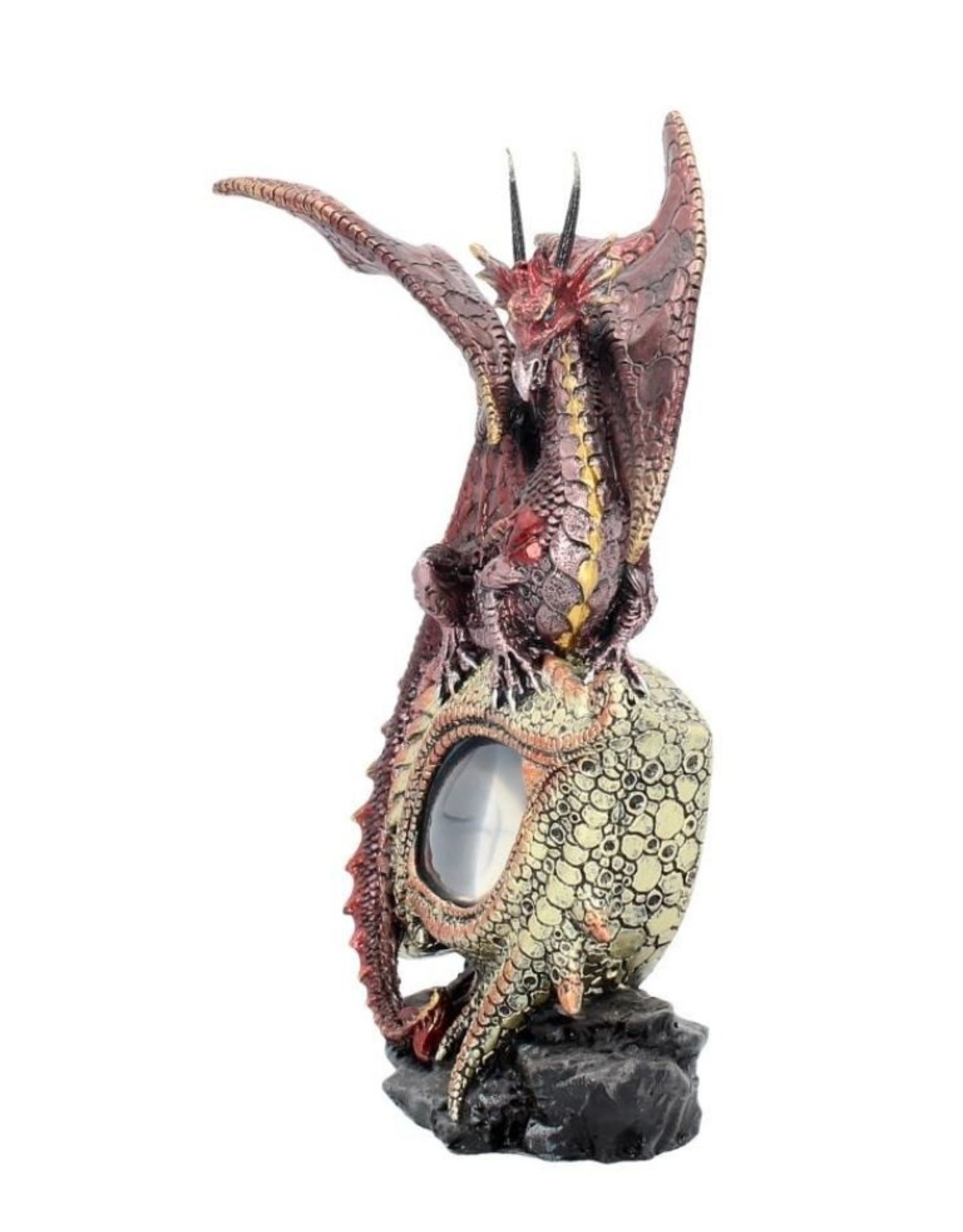 Alator Giftware Figurines Collectables - Eye of the Dragon Light Up Red Figurine Ornament