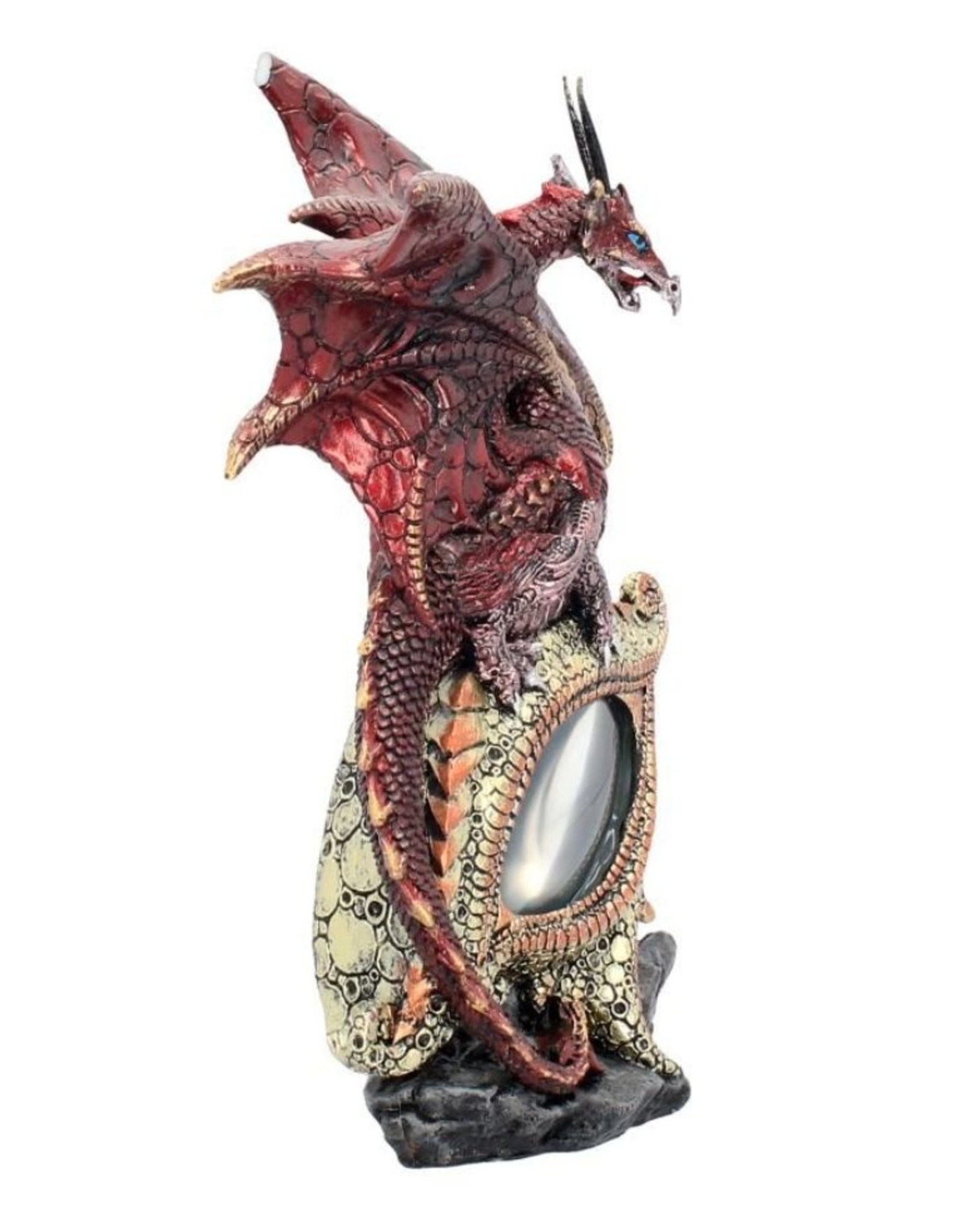 Alator Giftware Figurines Collectables - Eye of the Dragon Light Up Red Figurine Ornament