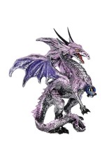 Alator Giftware Figurines Collectables - Purple Dragon Protector Fantasy Figurine 14,5cm