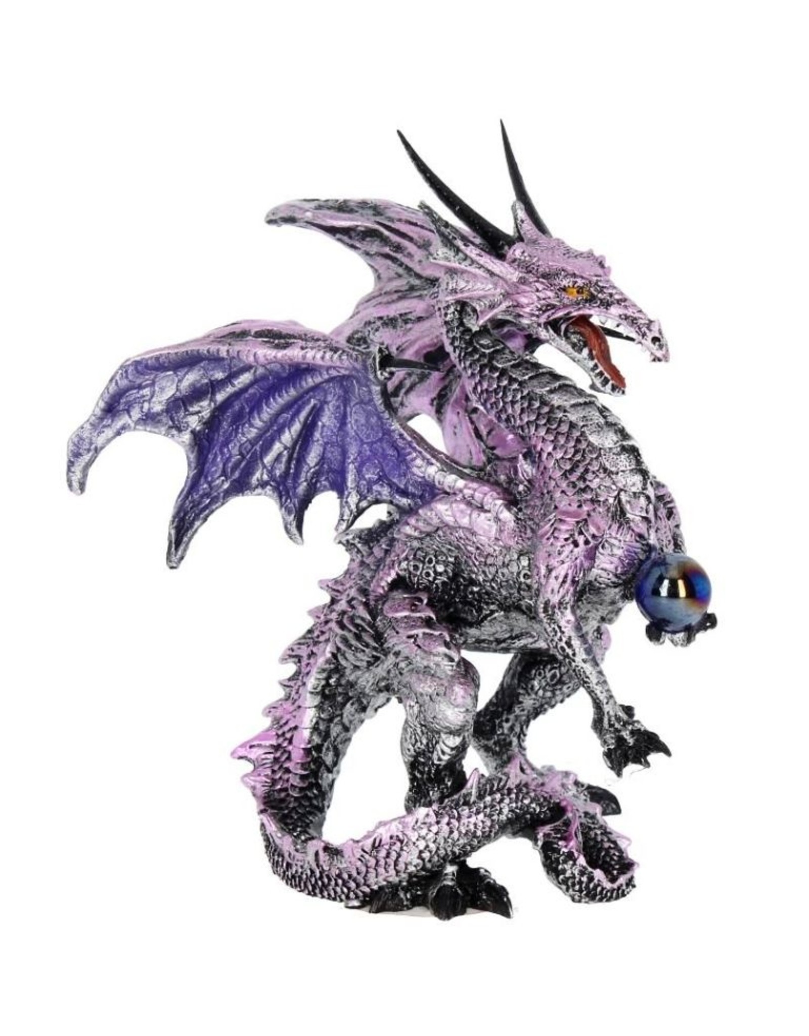 Alator Giftware Figurines Collectables - Purple Dragon Protector Fantasy Figurine 14,5cm