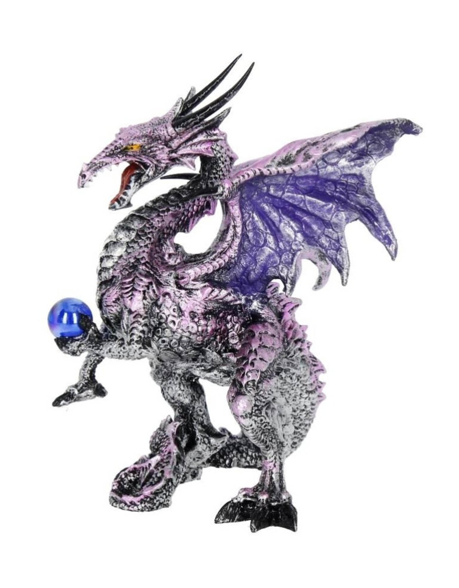 Alator Giftware Figurines Collectables - Purple Dragon Protector Fantasy Figurine 14,5cm