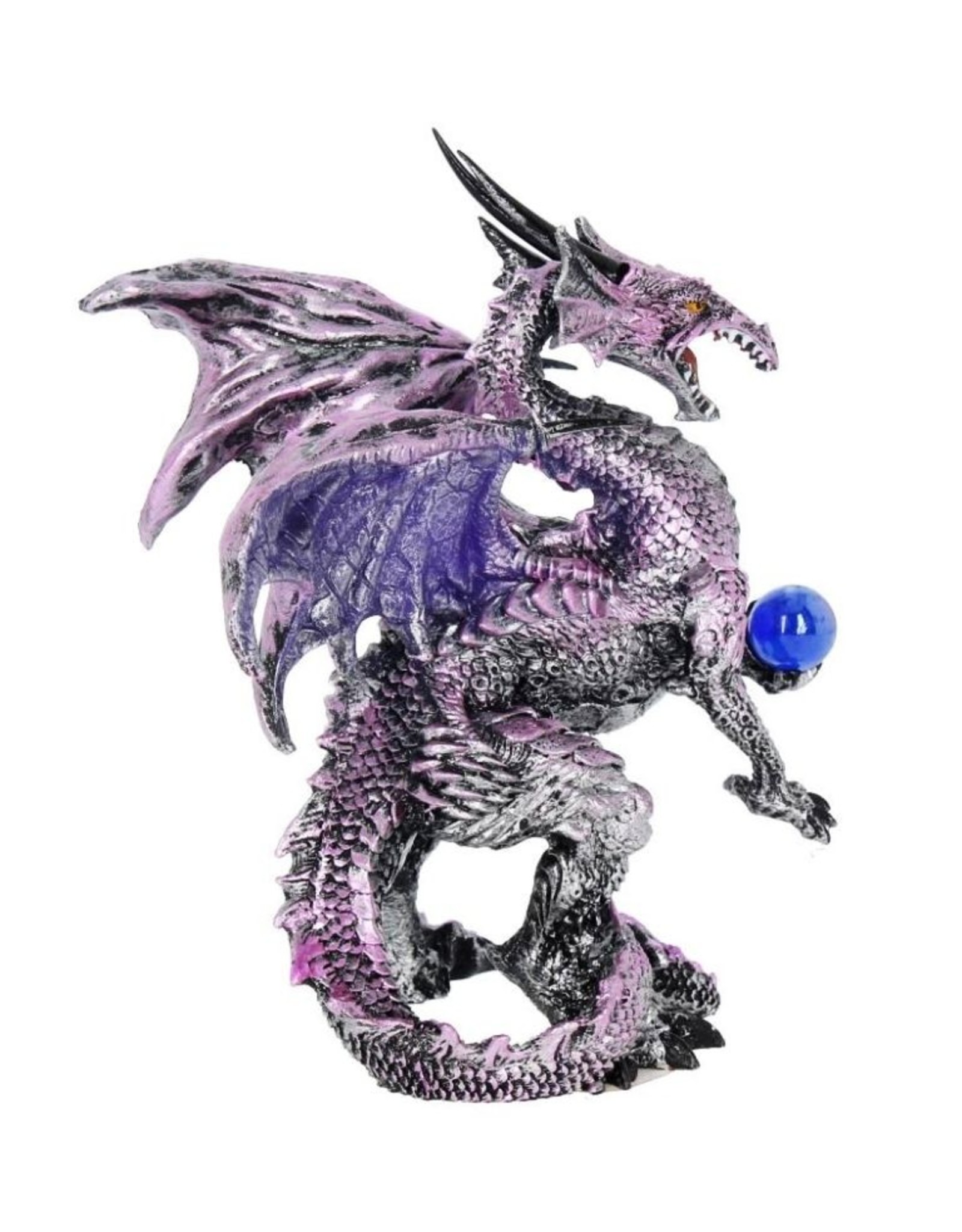 Alator Giftware Figurines Collectables - Purple Dragon Protector Fantasy Figurine 14,5cm