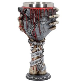 NemesisNow My Black Heart Bleeds Goblet Nemesis Now 18cm