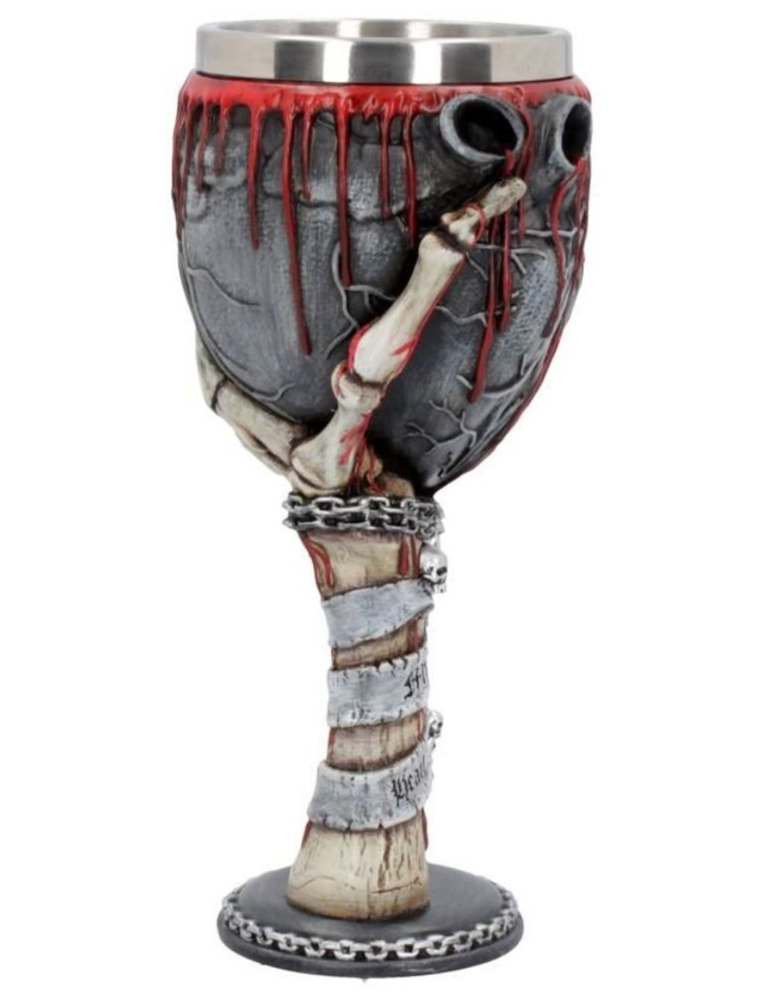 NemesisNow Giftware & Lifestyle - My Black Heart Bleeds Goblet Nemesis Now