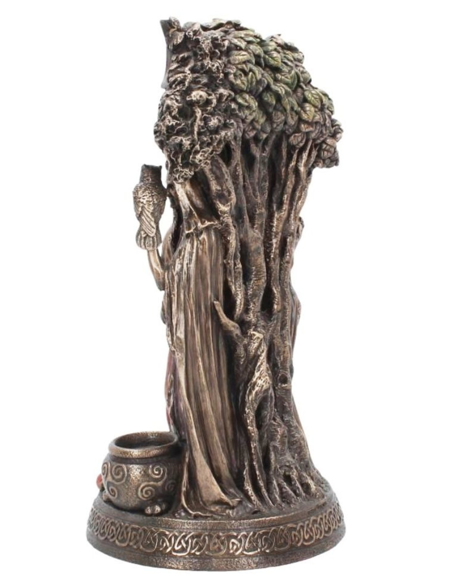 Willow Hall Giftware & Lifestyle -  Maiden, Mother, Crone Triple Moon Bronzed Figurine