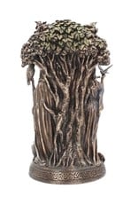 Willow Hall Giftware & Lifestyle -  Maiden, Mother, Crone Triple Moon Bronzed Figurine