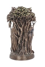 Willow Hall Giftware & Lifestyle - Meid, Moeder, Crone Drievoudige Maan Gebronsd Beeld