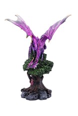 Puckator Giftware & Lifestyle - Nature's Perch Tree of Life Purple Dragon Figurine