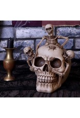 Alator Giftware & Lifestyle - Breaking Free Skeleton Emerging from Skull Ornament