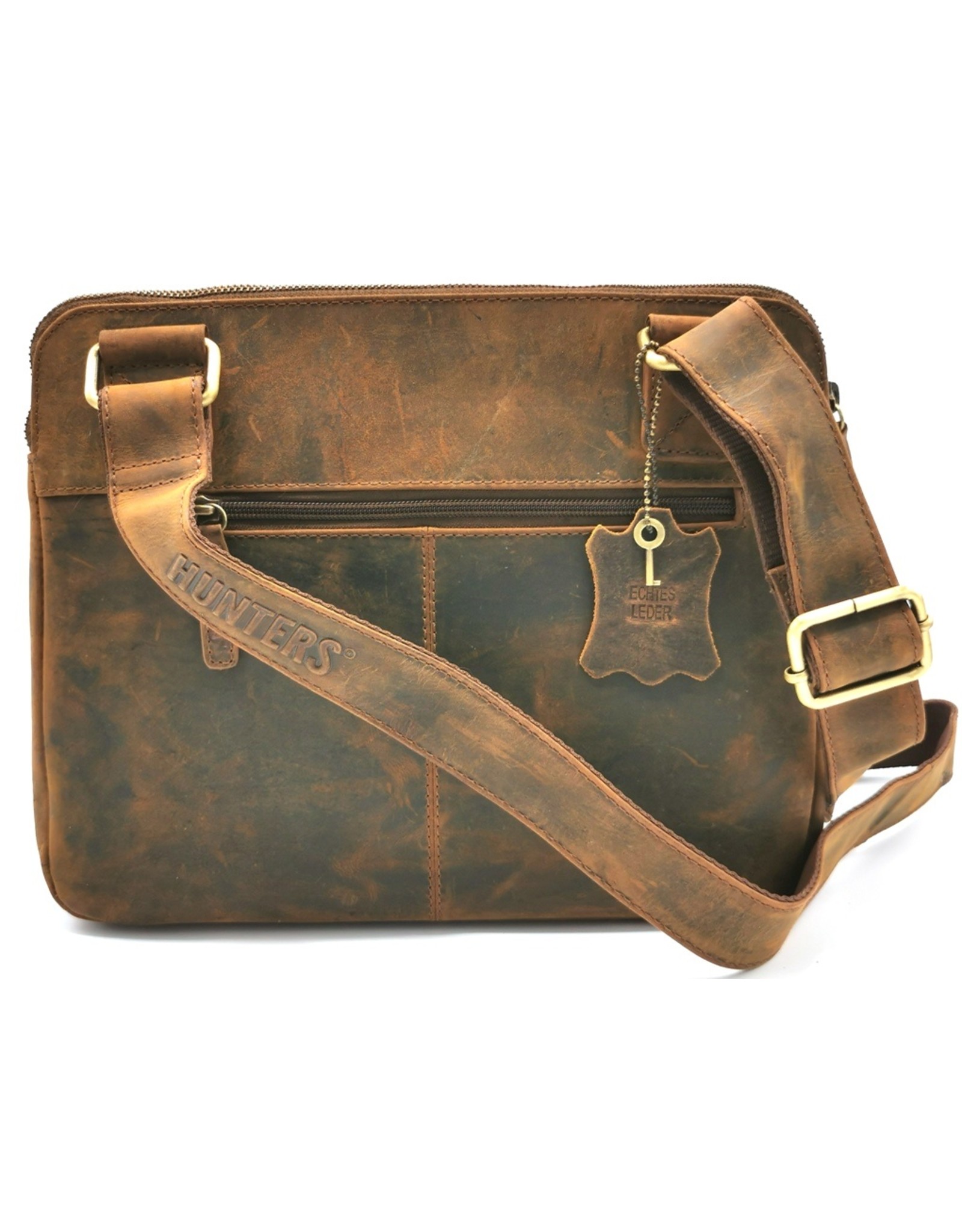 Hunters Leather Shoulder bags  Leather crossbody bags - Hunters tablet bag - Crossbody bag Buffalo leather