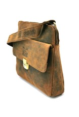 Hunters Leather Shoulder bags  Leather crossbody bags - Hunters tablet bag - Crossbody bag Buffalo leather