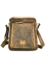 Hunters Leather Shoulder bags  Leather crossbody bags - Hunters Shoulder Bag Trapezium Buffalo Leather