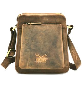 Hunters Hunters Shoulder Bag Trapezium Buffalo Leather
