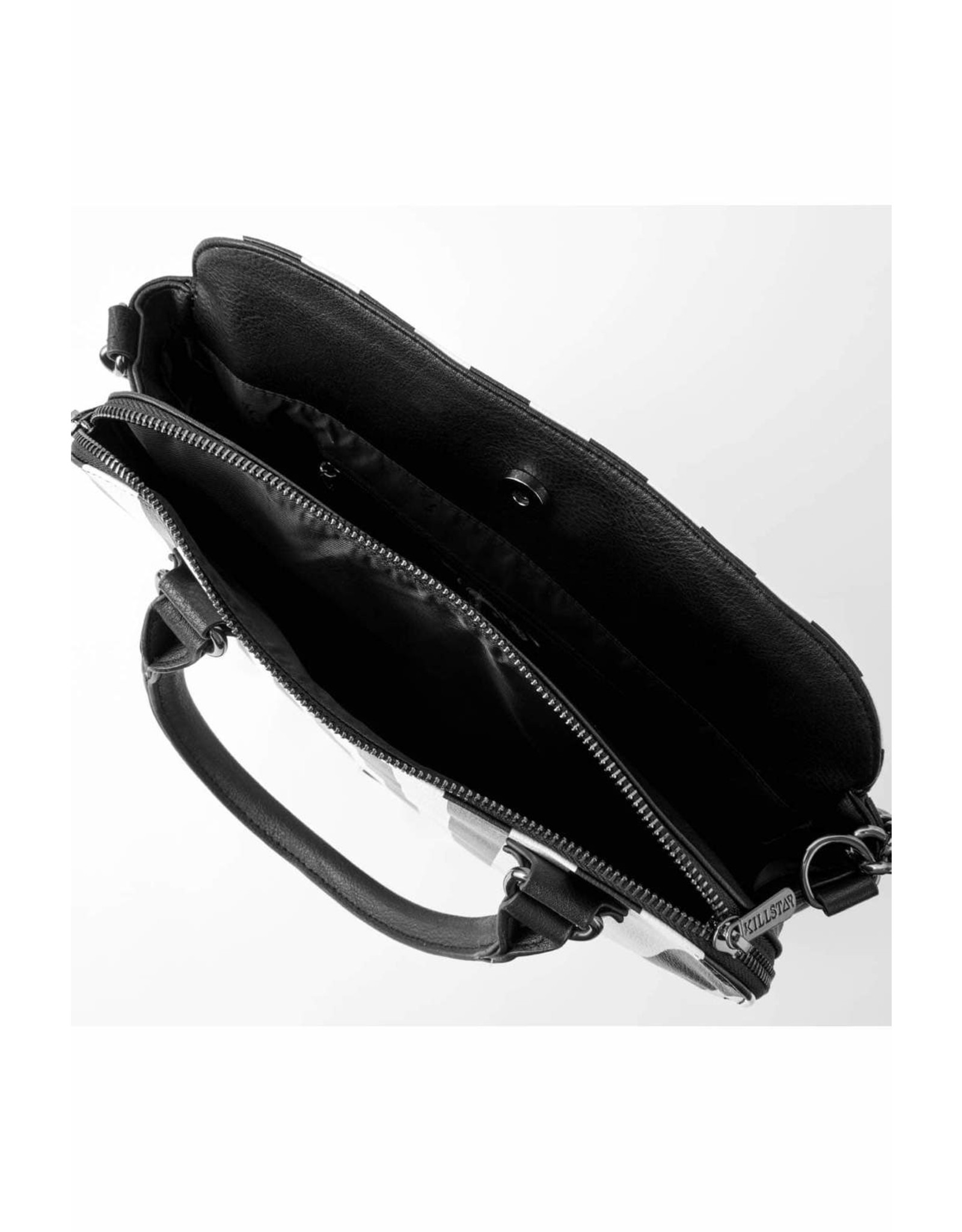 Killstar Killstar bags and accessories - Killstar Lines handbag with tablet compartement