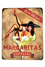 Trukado Miscellaneous - Margaritas Cocktail metal plaque