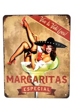 Trukado Miscellaneous - Margaritas Cocktail metal plaque