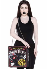 Killstar Killstar tassen en accessoires - Killstar Goth Pizza handtas