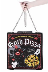 Killstar Killstar tassen en accessoires - Killstar Goth Pizza handtas