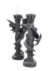 NemesisNow Giftware & Lifestyle - Guardians of the Light Draken kandelaar set Nemesis Now