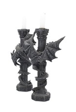 NemesisNow Giftware & Lifestyle - Guardians of the Light Draken kandelaar set Nemesis Now