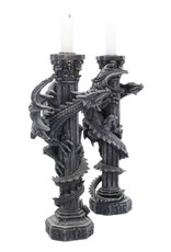 NemesisNow Giftware & Lifestyle - Guardians of the Light Dragon Candleholder set Nemesis Now