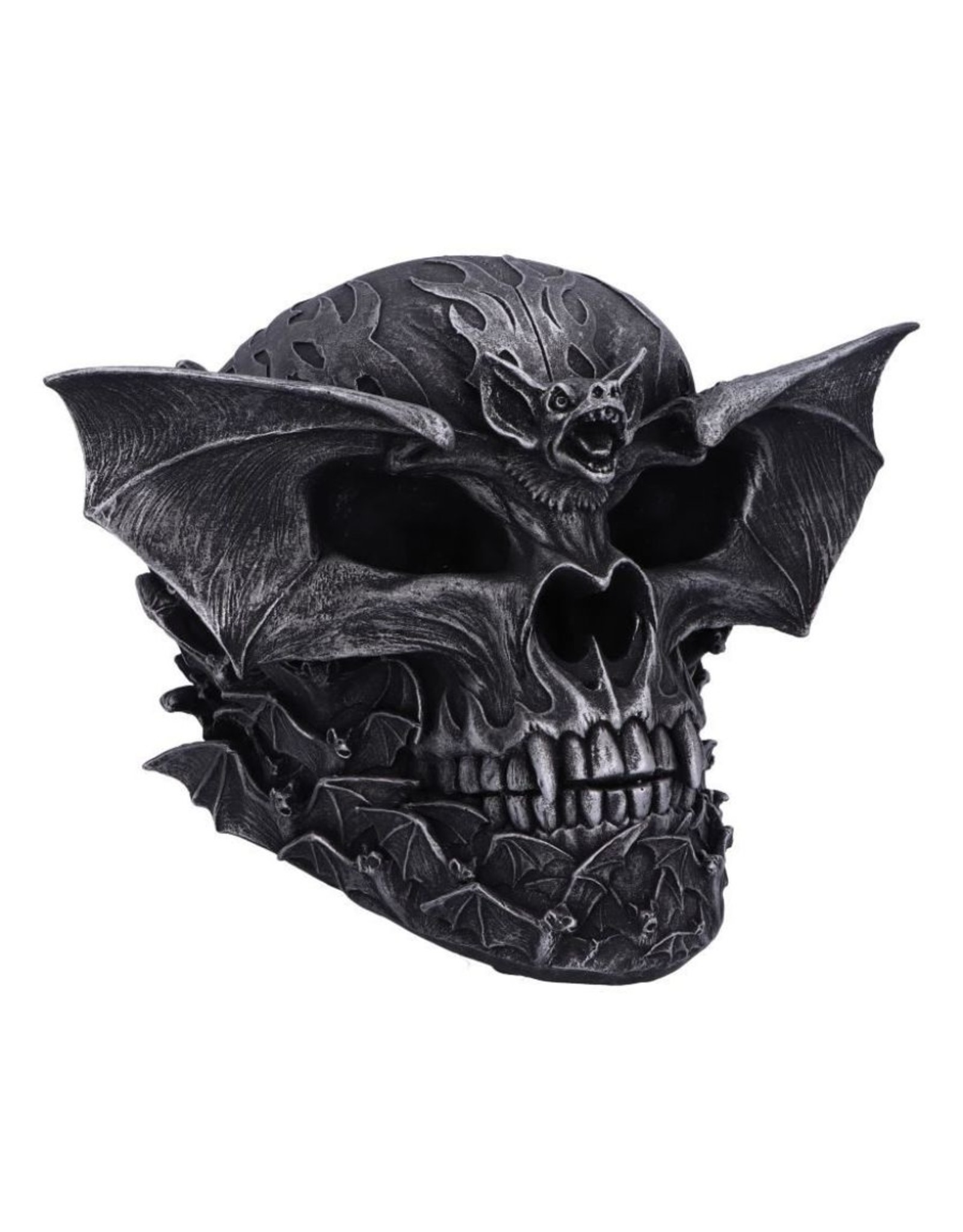 Spiral Direct Giftware & Lifestyle - Dark Gothic Bat Skull Spiral