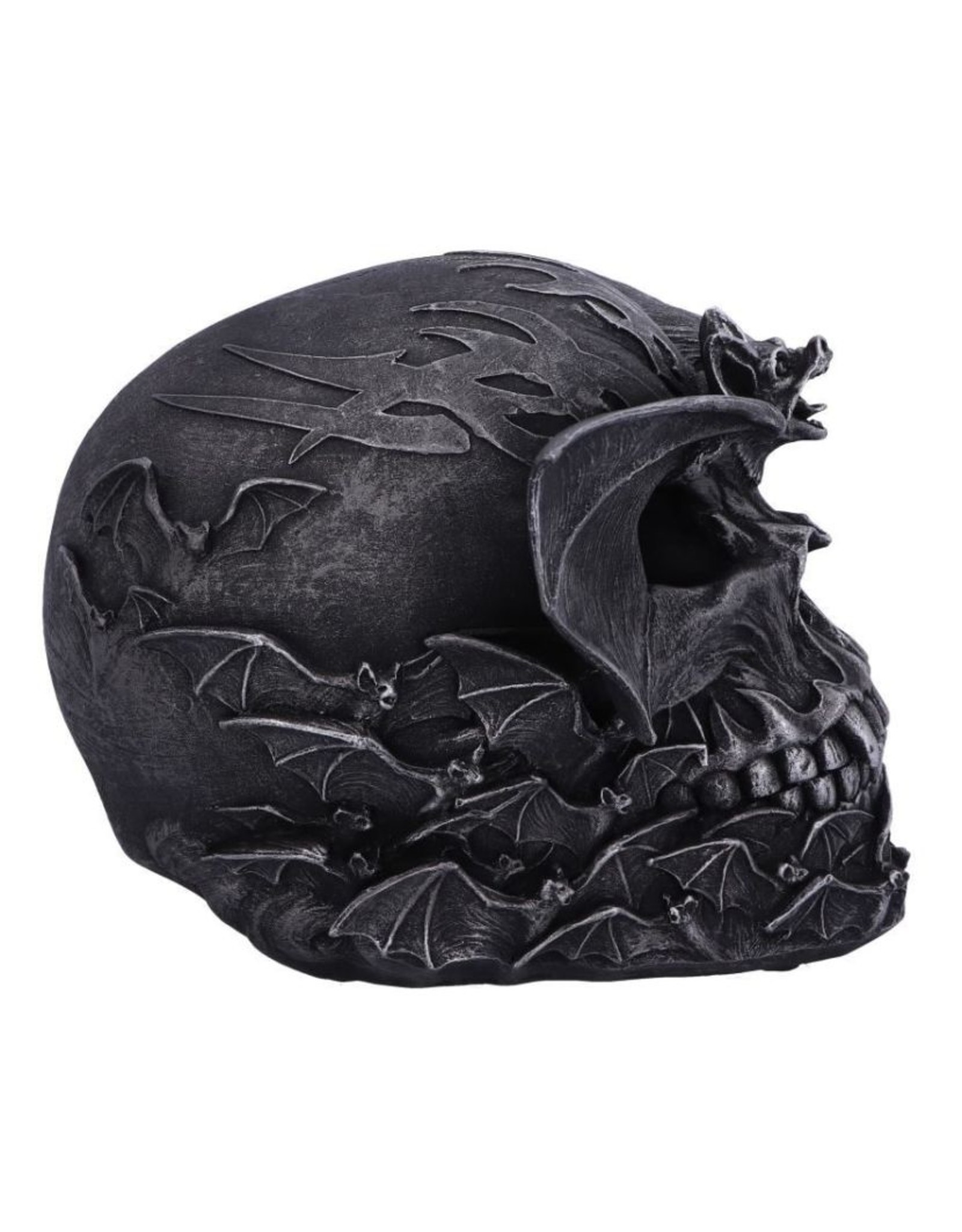 Spiral Direct Giftware & Lifestyle - Dark Gothic Bat Skull Spiral