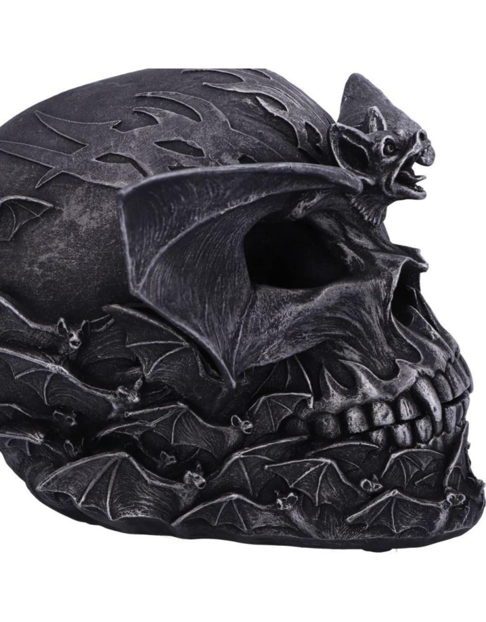 Spiral Direct Giftware & Lifestyle - Dark Gothic Bat Skull Spiral