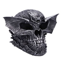 Spiral Direct Dark Gothic Bat Skull Spiral 19cm