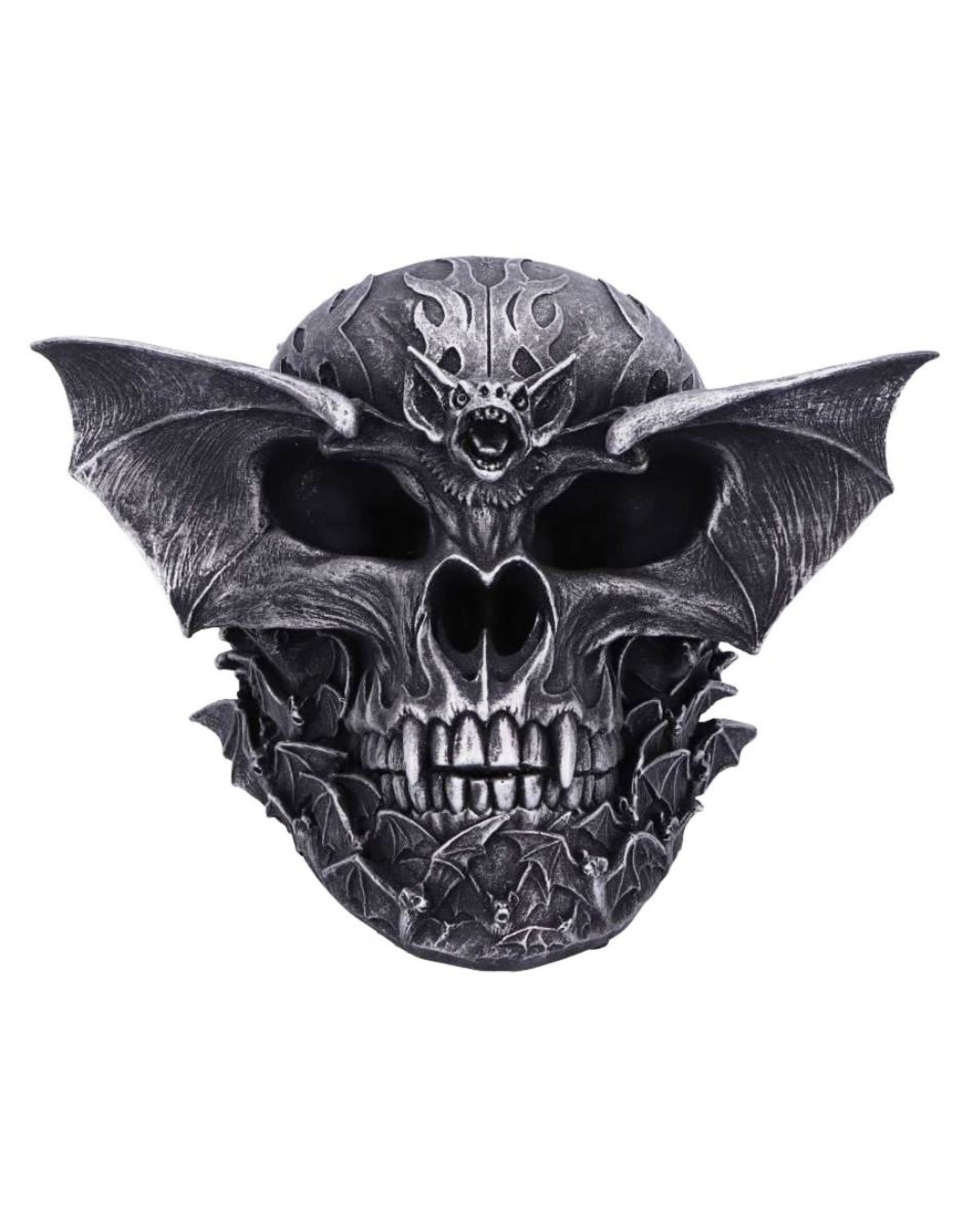 Spiral Direct Giftware & Lifestyle - Dark Gothic Bat Skull Spiral