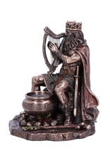 Veronese Design Giftware & Lifestyle -  Dagda Koning van Tuatha De Danann gebronsd beeld